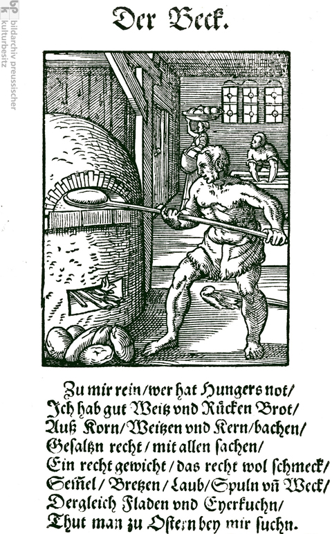 Städtische Handwerke – Der Beck (1568)